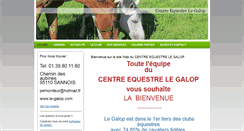 Desktop Screenshot of le-galop.com
